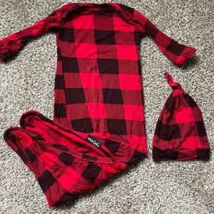 Milk Snob Knotted Gown and Hat